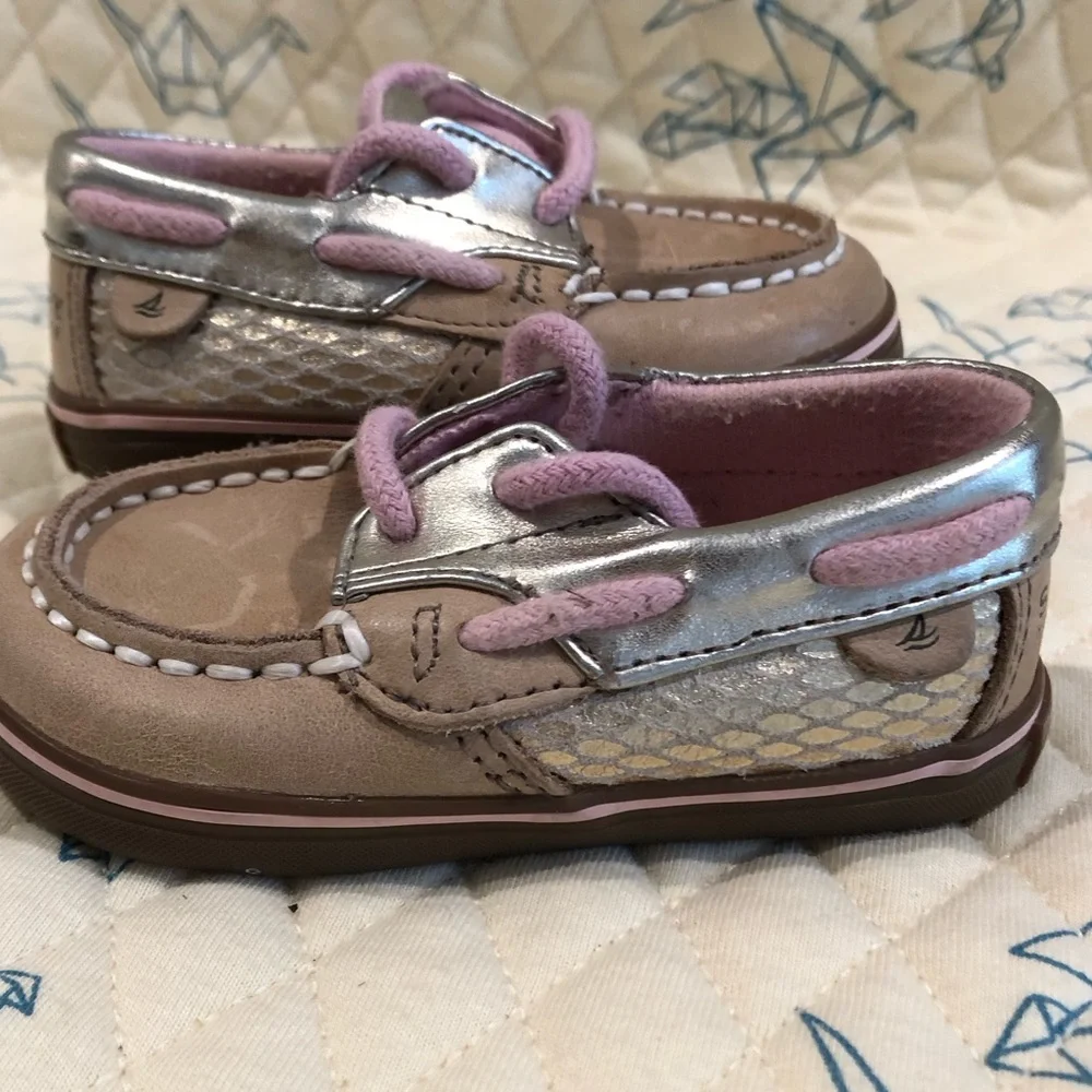 Sperry Top-Sider Boat Shoes bluefish crib size 3
